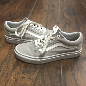 Gray Vans Old Skool